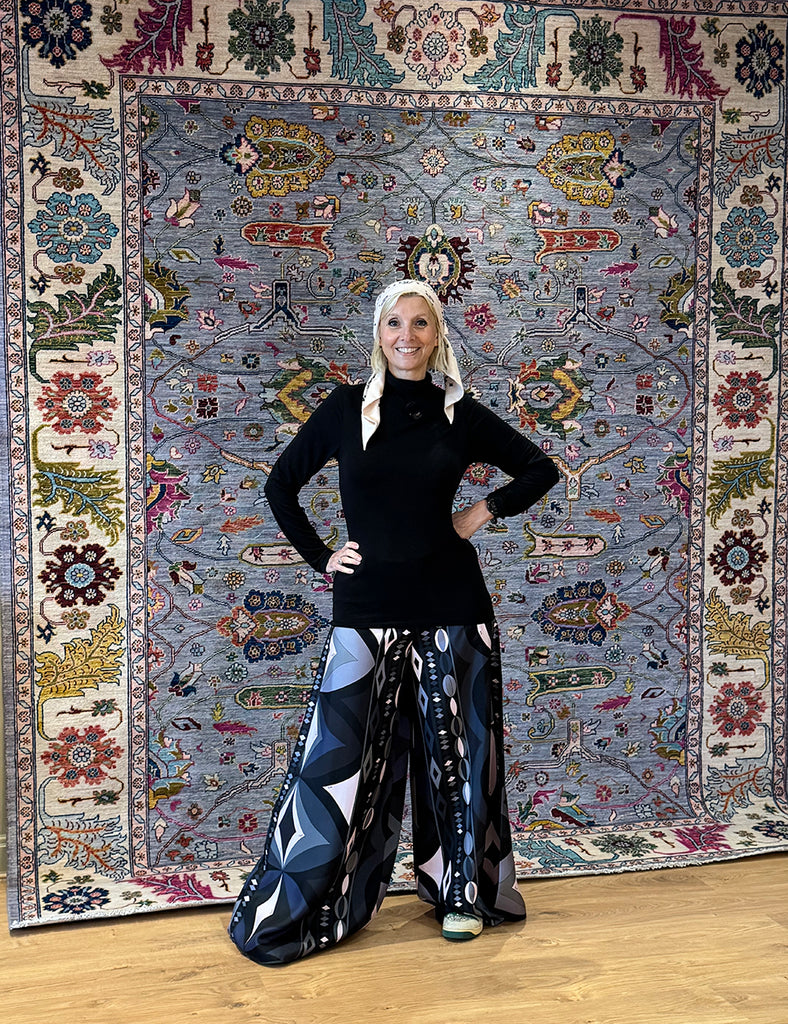 Karakul Rug | 294cm x 256cm | Large Handmade Rugs | Emma Mellor Rugs