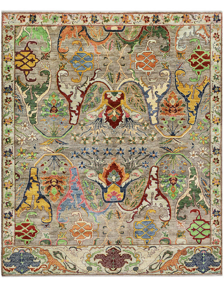 Karakul Rug | 294cm x 250cm | Large Handmade Rugs | Emma Mellor Rugs