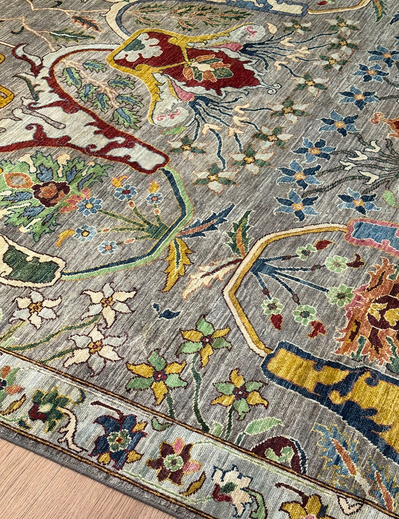 Karakul Rug | 294cm x 250cm | Large Handmade Rugs | Emma Mellor Rugs