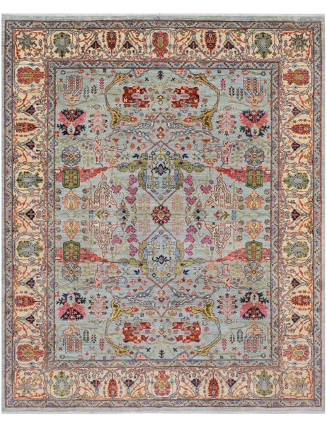 Softest Blue Karakul Rug - Karakul Rugs are Handmade in Afghanistan with fine wool and natural dyes - Karakul Rug | Emma Mellor Handmade Rugs