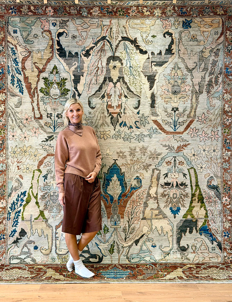 Karakul Rug | 303cm x 245cm | Large Handmade Rugs | Emma Mellor Rugs