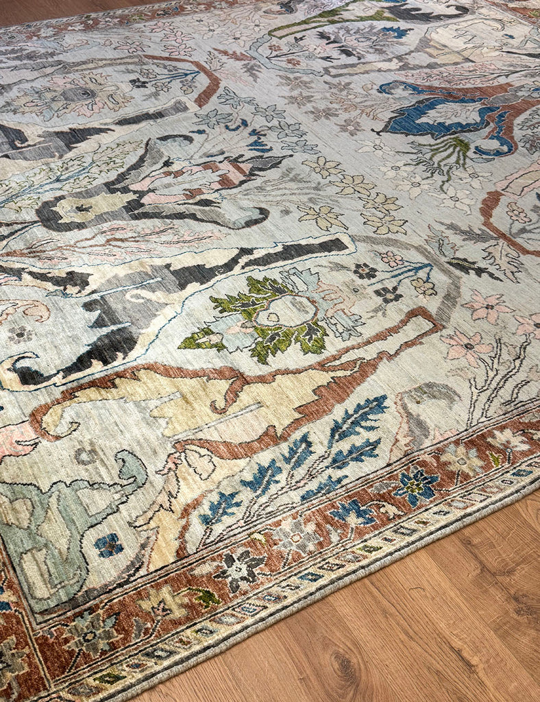 Karakul Rug | 303cm x 245cm | Large Handmade Rugs | Emma Mellor Rugs