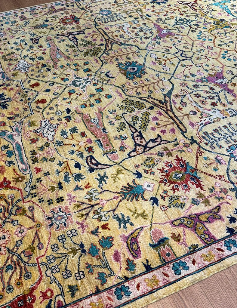 Karakul Rug | 301cm x 247cm | Large Handmade Rugs | Emma Mellor Rugs