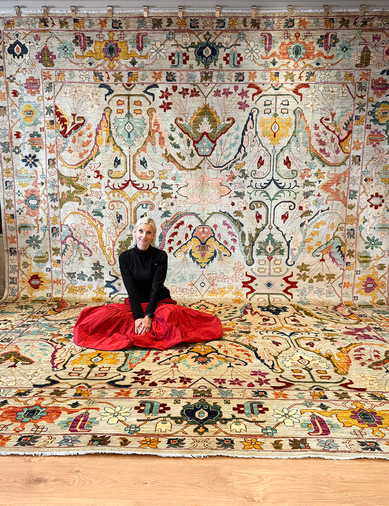 Karakul Rug | 488cm x 396cm | Large Handmade Rugs | Emma Mellor Rugs