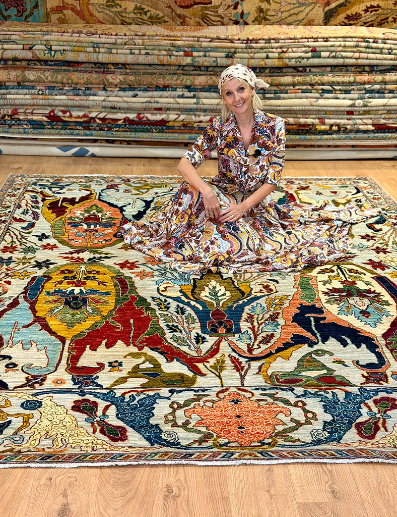 Karakul Rug | 300cm x 245cm | Large Handmade Rugs | Emma Mellor Rugs