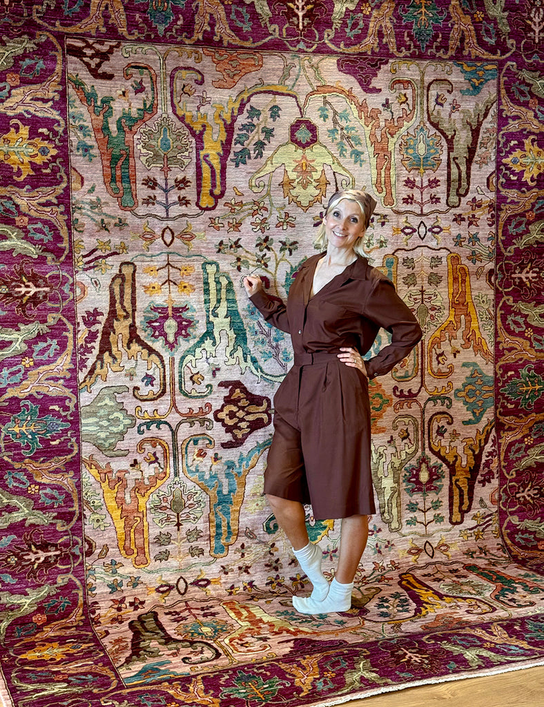 Karakul Rug | 364cm x 275cm | Large Handmade Rugs | Emma Mellor Rugs