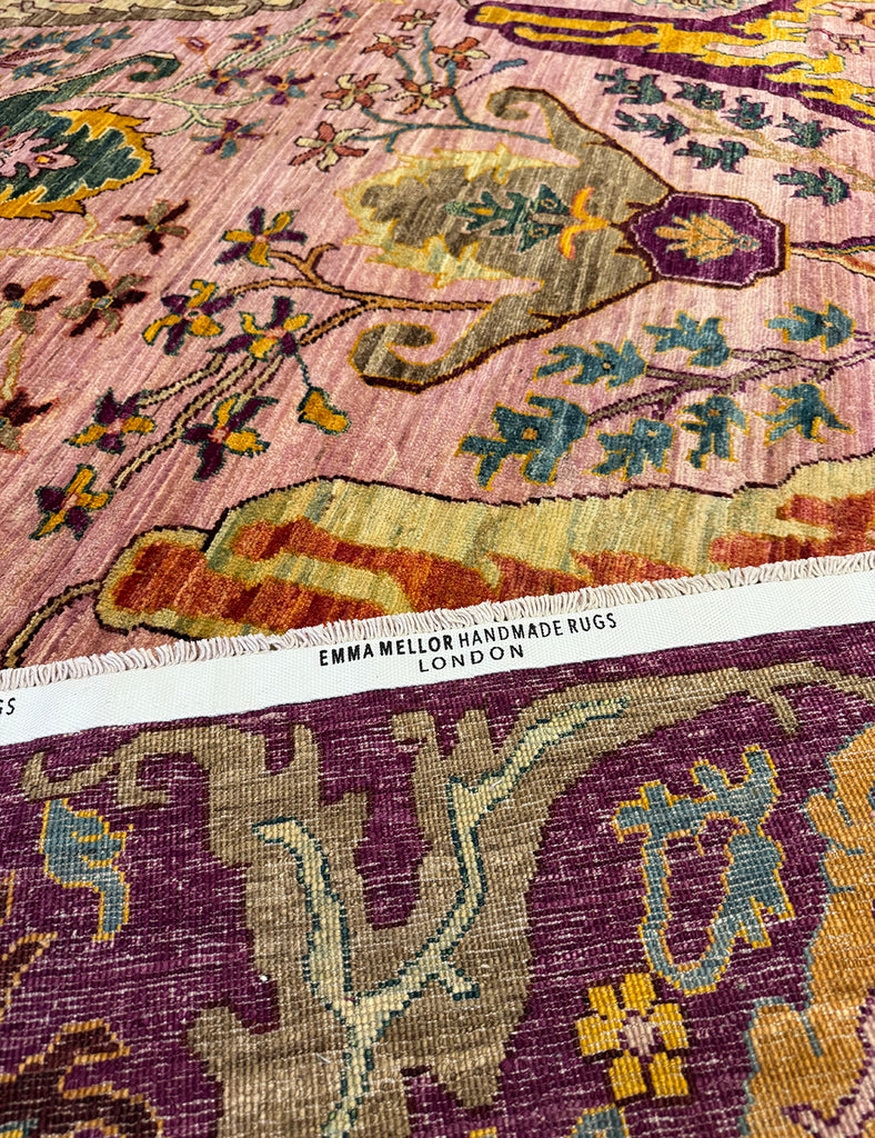 Karakul Rug | 364cm x 275cm | Large Handmade Rugs | Emma Mellor Rugs