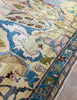 KARAKUL IN PRIMROSE & SKY - 357cm x 271cm (11'9 x 8'11)