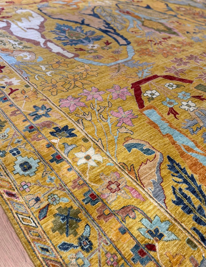 Karakul Rug | 484cm x 398cm | Large Handmade Rugs | Emma Mellor Rugs