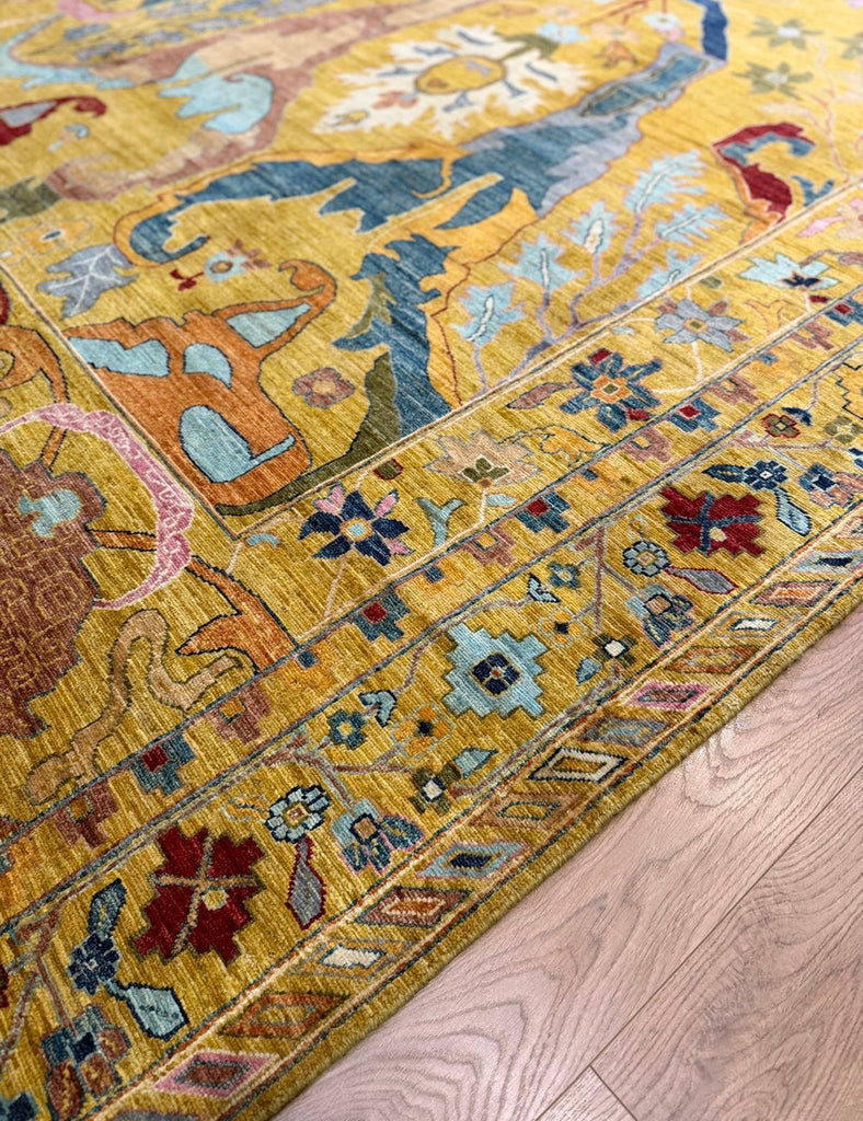 Karakul Rug | 484cm x 398cm | Large Handmade Rugs | Emma Mellor Rugs