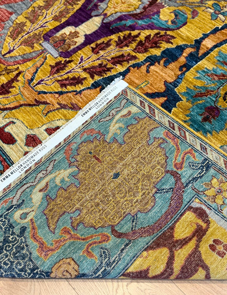Karakul In Potters Gold - Karakul Rugs | Emma Mellor Handmade Rugs London