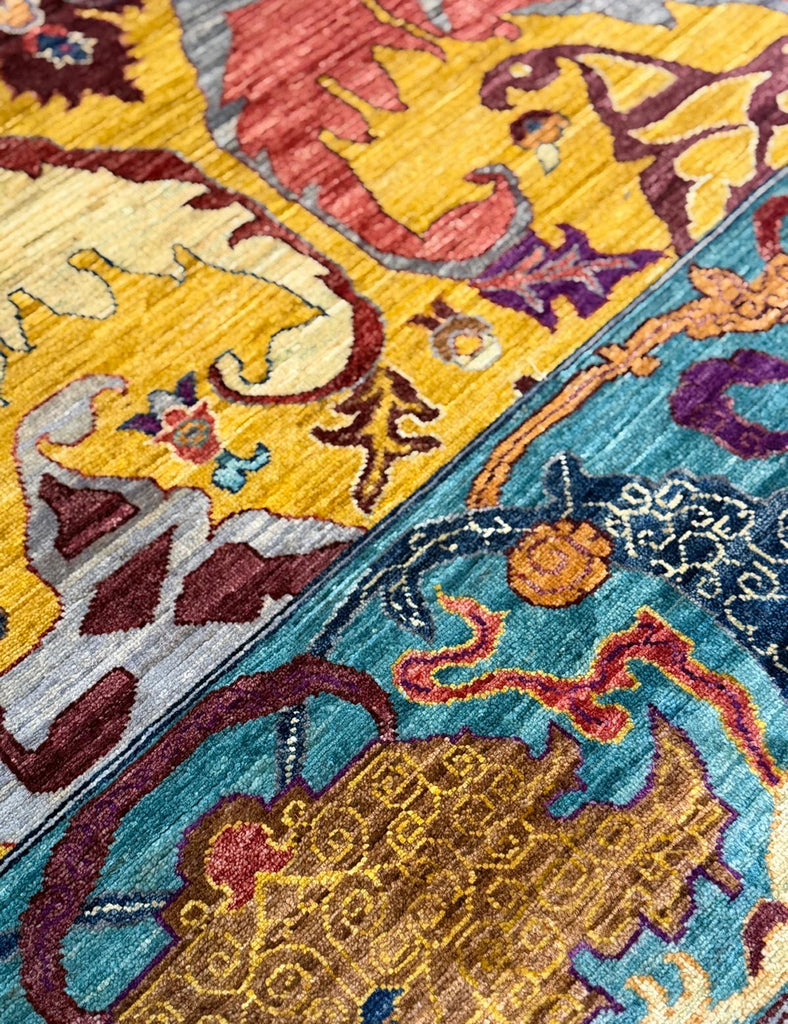 Karakul In Potters Gold - Karakul Rugs | Emma Mellor Handmade Rugs London