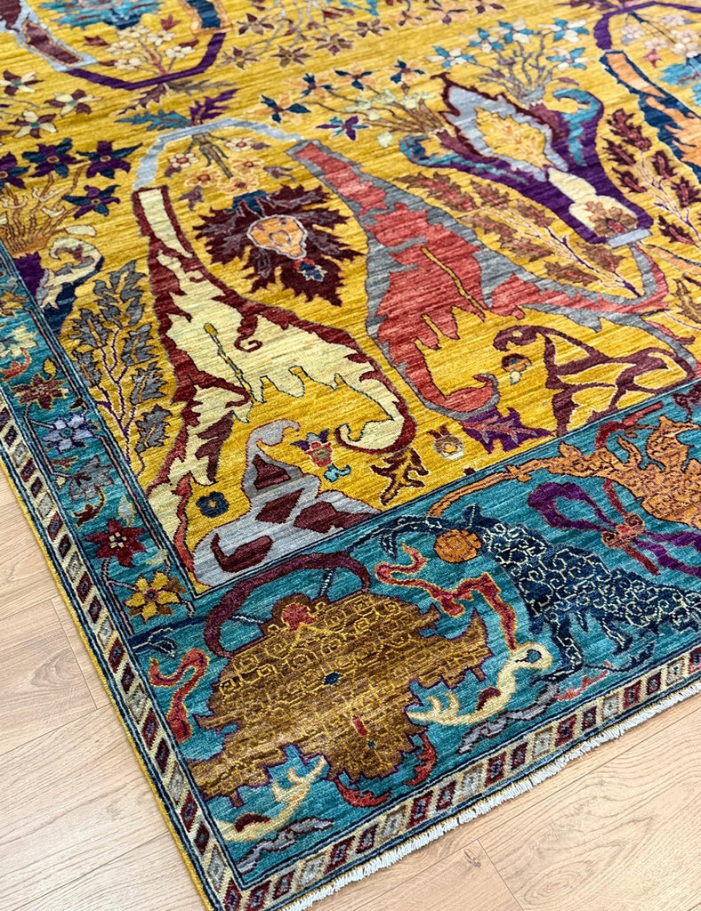 Karakul In Potters Gold - Karakul Rugs | Emma Mellor Handmade Rugs London