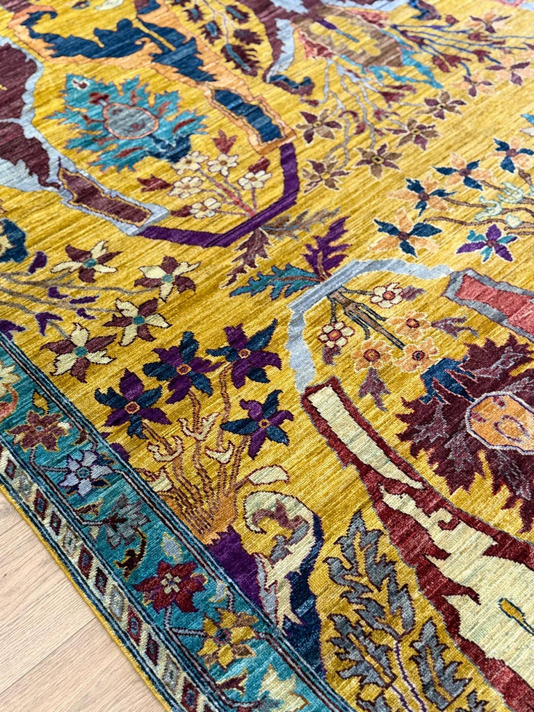 Karakul In Potters Gold - Karakul Rugs | Emma Mellor Handmade Rugs London