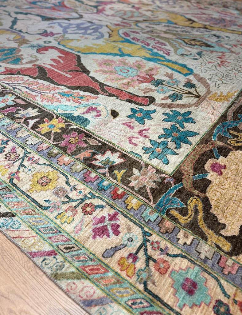 Karakul Rug | 444cm x 365cm | Large Handmade Rugs | Emma Mellor Rugs