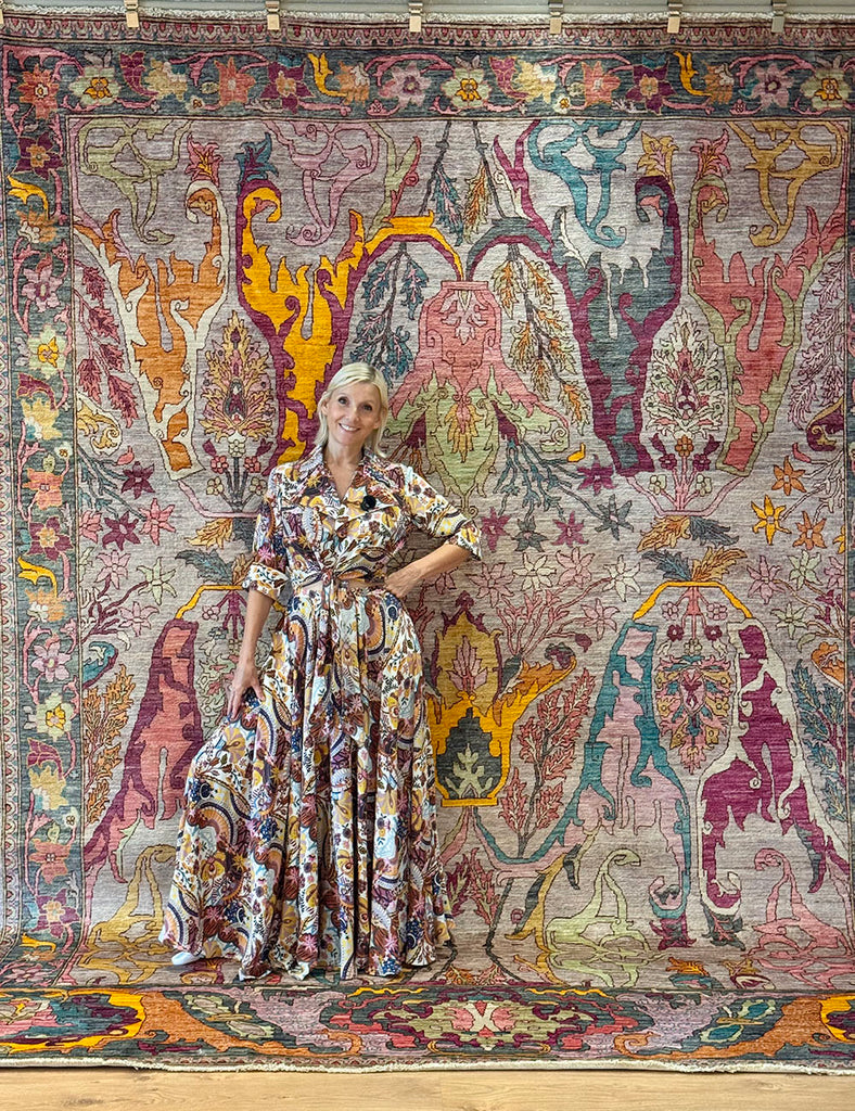 Karakul Rug | 354cm x 266cm | Large Handmade Rugs | Emma Mellor Rugs