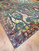 Forest Teal Karakul - Karakul Rugs are Handmade in Afghanistan with fine wool and natural dyes | Emma Mellor Handmade Rugs London