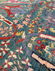 Forest Teal Karakul - Karakul Rugs are Handmade in Afghanistan with fine wool and natural dyes | Emma Mellor Handmade Rugs London