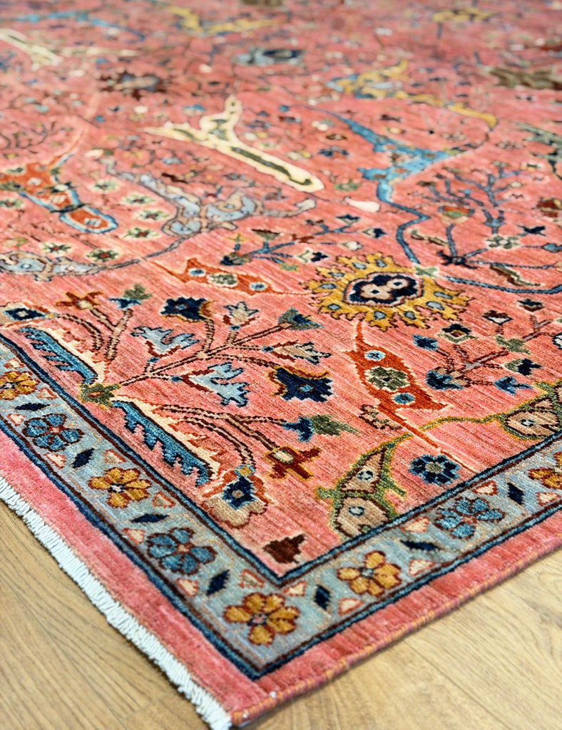 Pink Karakul Rug | 298cm x 243cm | Rugs | Emma Mellor Handmade Rugs