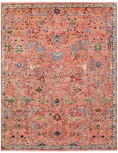 Pink Karakul Rug | 298cm x 243cm | Rugs | Emma Mellor Handmade Rugs