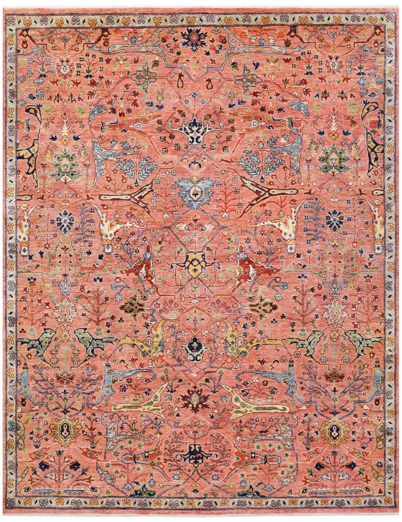 Pink Karakul Rug | 298cm x 243cm | Rugs | Emma Mellor Handmade Rugs