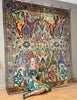Karakul Rug | 314cm x 249cm | In Sage Orange Ochre | Emma Mellor Rugs
