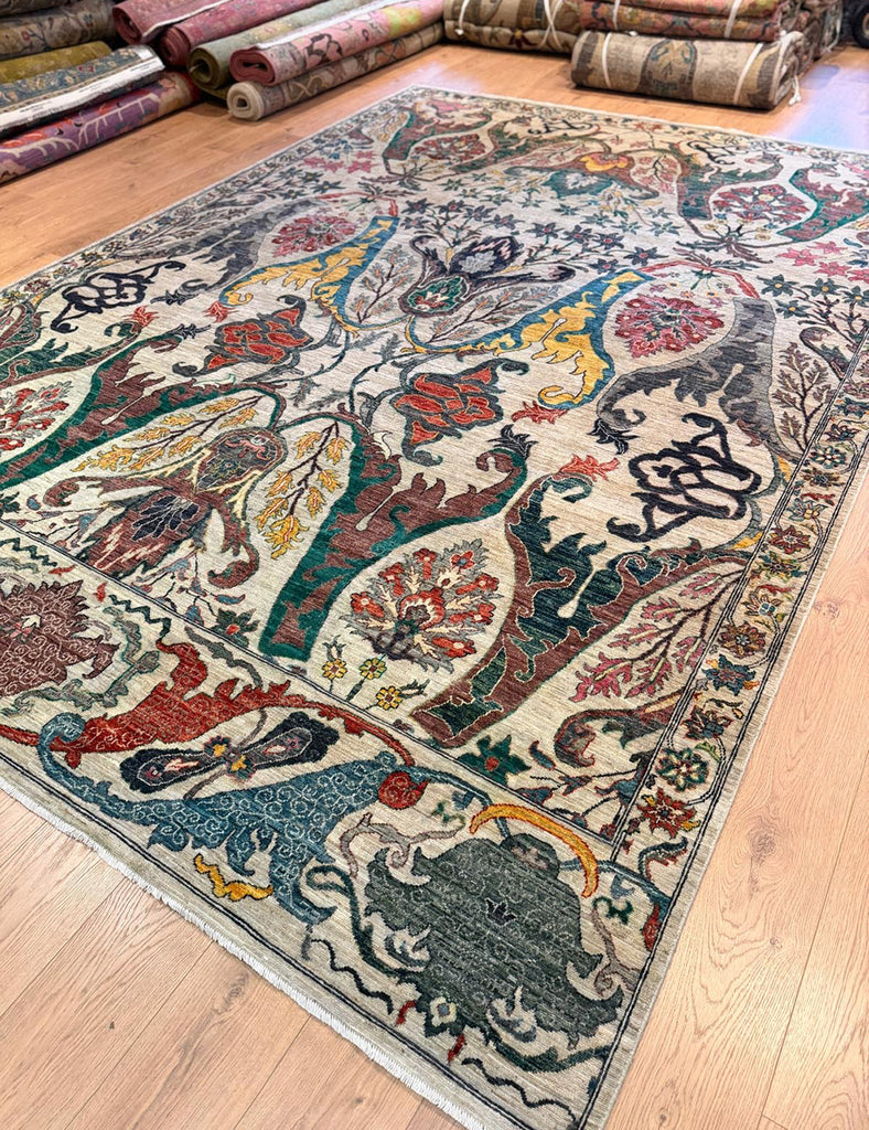 Karakul Rug | 368cm x 267cm | Large Handmade Rugs | Emma Mellor Rugs