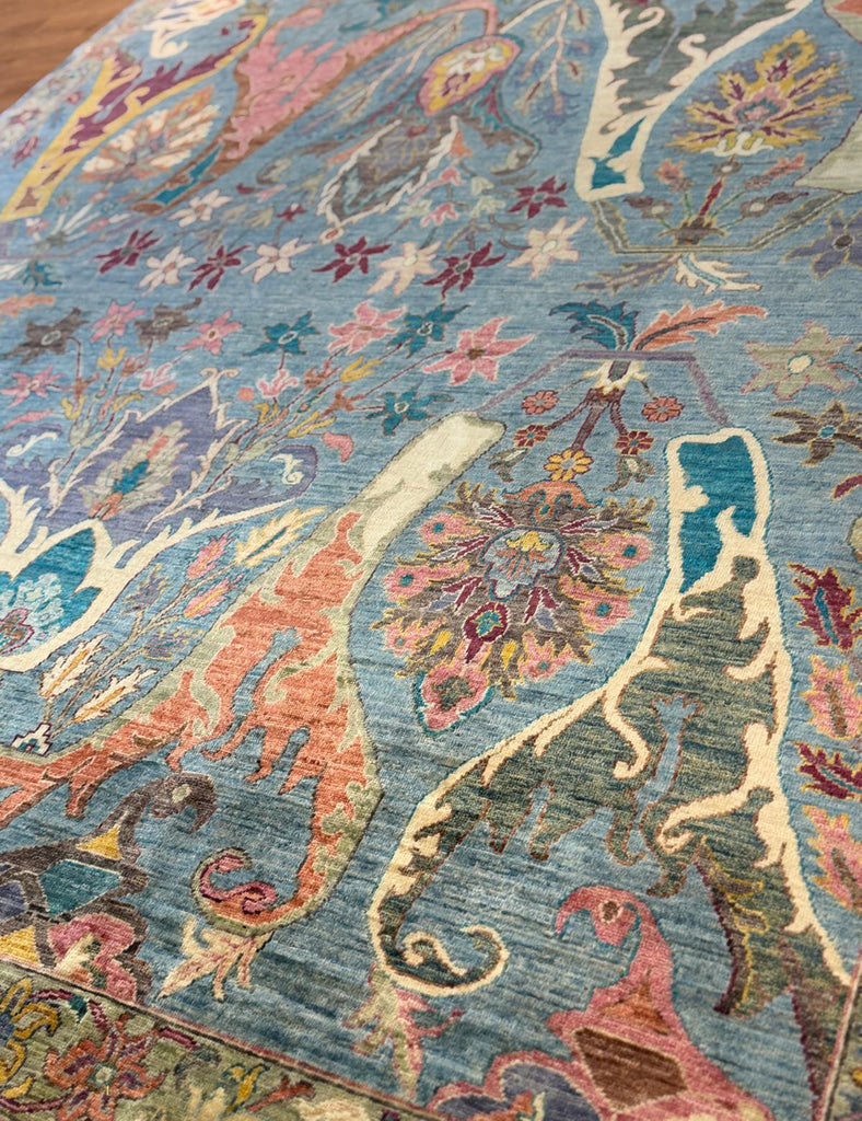 Arts and Crafts Rug | 362cm x 277cm | Rugs | Emma Mellor Handmade Rugs