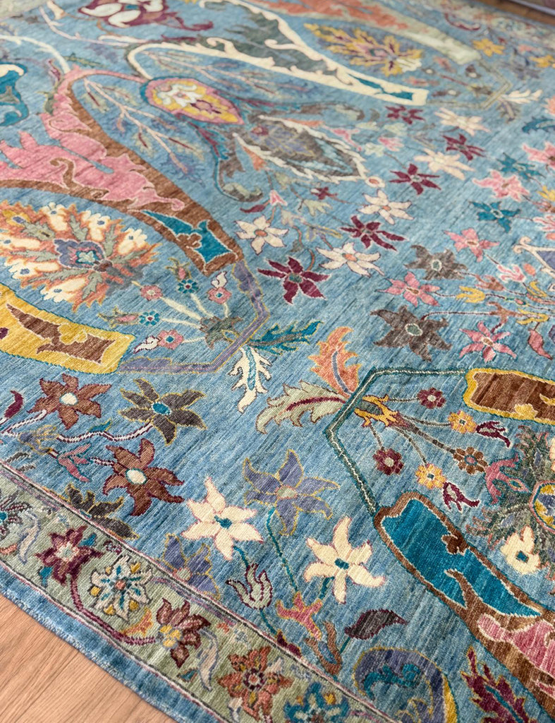 Arts and Crafts Rug | 362cm x 277cm | Rugs | Emma Mellor Handmade Rugs