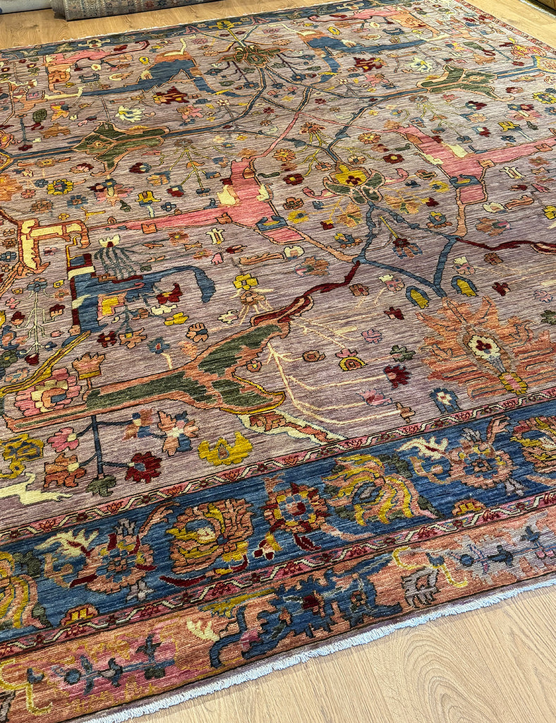 Karakul Rug | 364cm x 270cm | Large Handmade Rugs | Emma Mellor Rugs