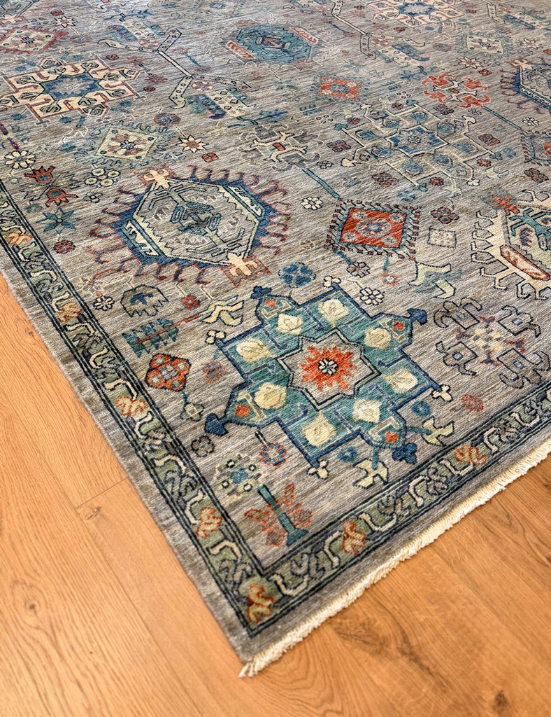 Karakul Rug | 355cm x 278cm | Large Handmade Rugs | Emma Mellor Rugs