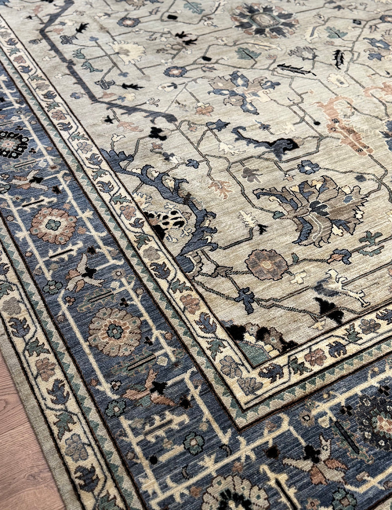 Karakul Rug | 363cm x 278cm | Large Handmade Rugs | Emma Mellor Rugs