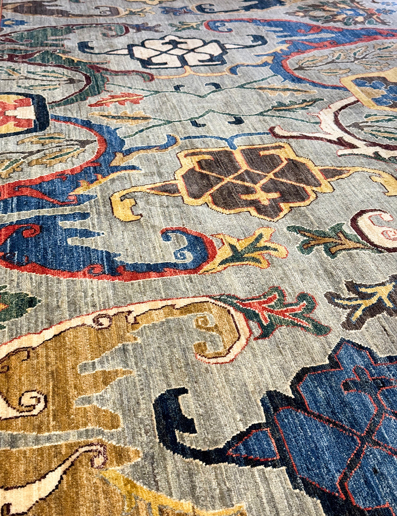 Karakul Rug | 356cm x 275cm | Large Handmade Rugs | Emma Mellor Rugs