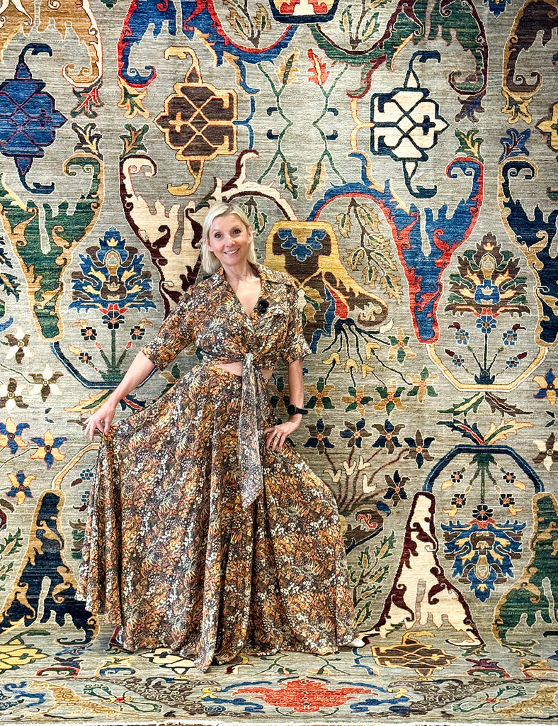 Karakul Rug | 356cm x 275cm | Large Handmade Rugs | Emma Mellor Rugs