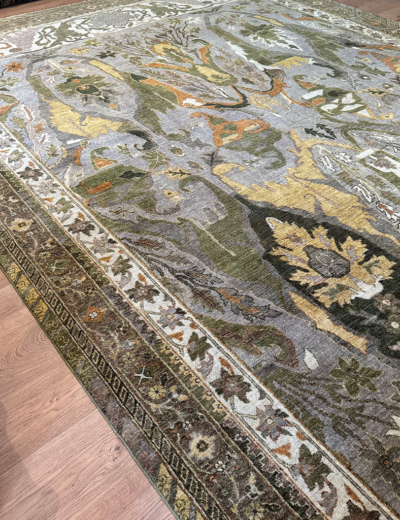 Karakul Rug | 434cm x 305cm | Large Handmade Rugs | Emma Mellor Rugs