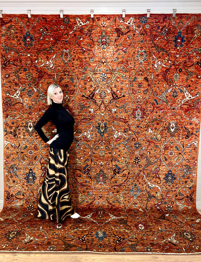 Karakul Rug | 360cm x 270cm  | Large Handmade Rugs | Emma Mellor Rugs