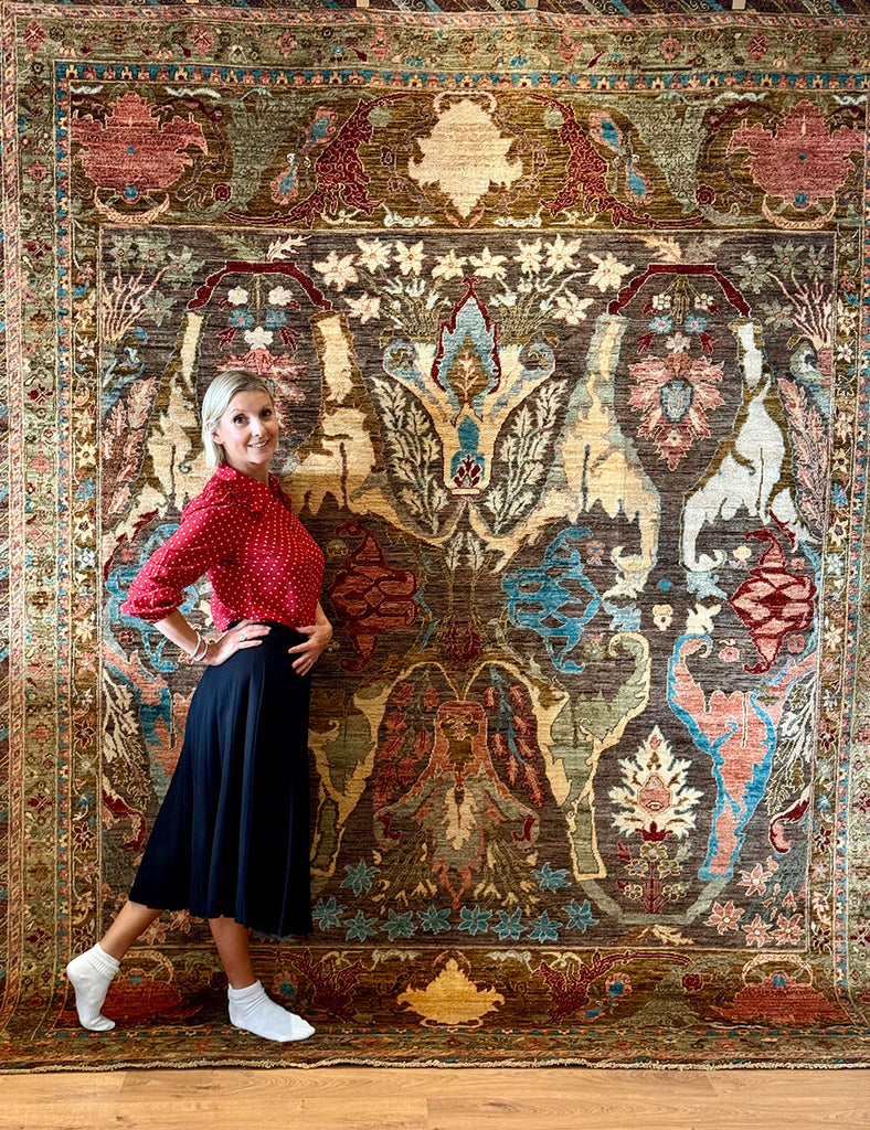 Karakul Rug | 310cm x 245cm  | Large Handmade Rugs | Emma Mellor Rugs