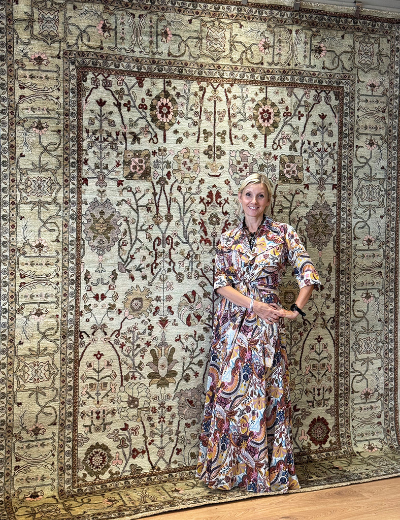 Karakul Rug | 305cm x 245cm  | Large Handmade Rugs | Emma Mellor Rugs