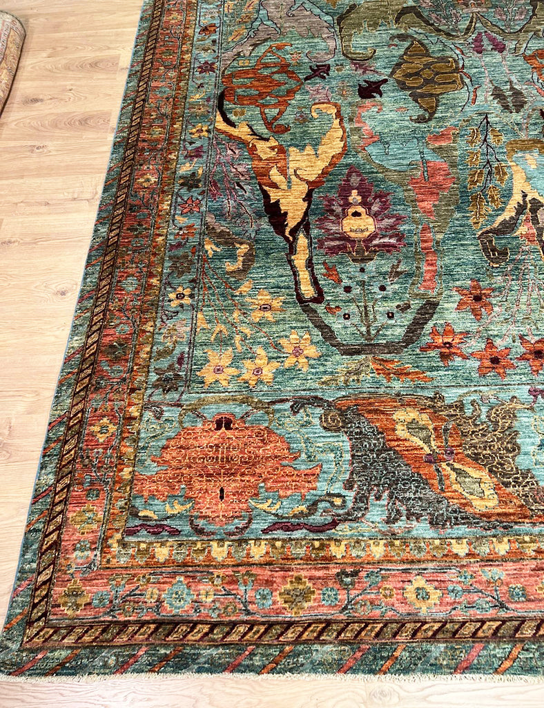 Karakul Rug |  416cm x 305cm  | Large Handmade Rugs | Emma Mellor Rugs