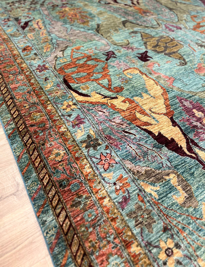 Karakul Rug |  416cm x 305cm  | Large Handmade Rugs | Emma Mellor Rugs