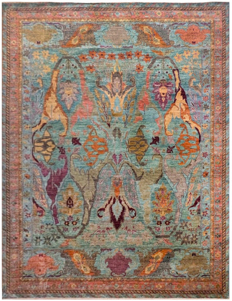 Karakul Rug |  416cm x 305cm  | Large Handmade Rugs | Emma Mellor Rugs