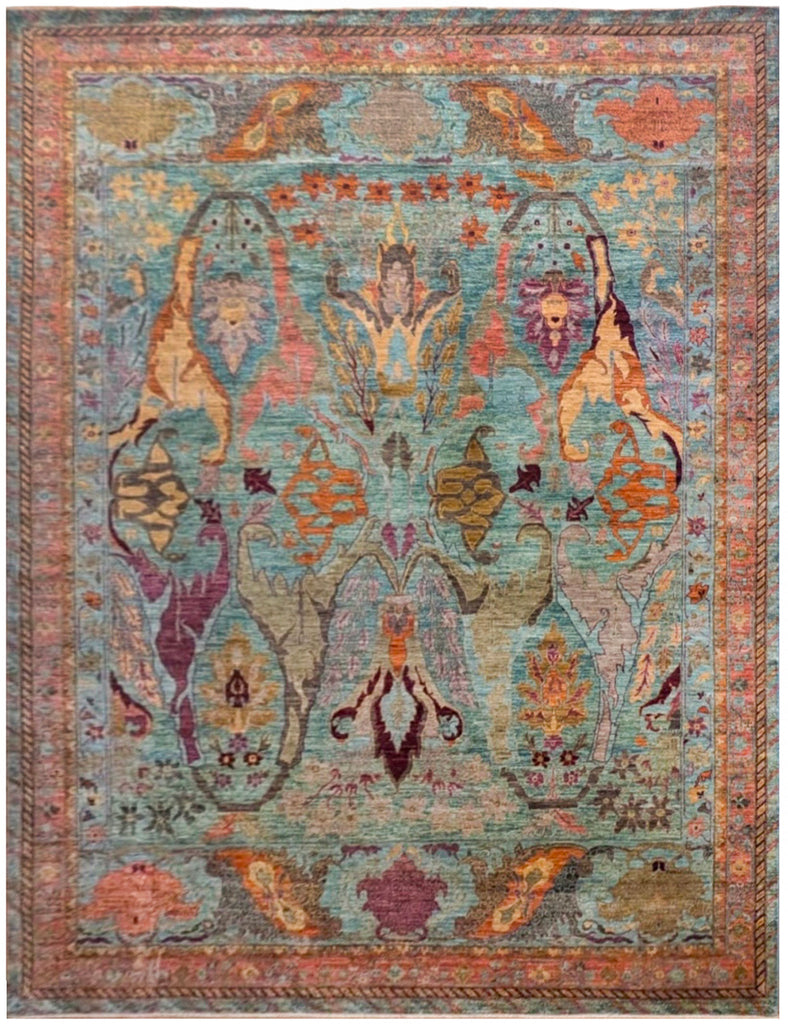 Karakul Rug |  416cm x 305cm  | Large Handmade Rugs | Emma Mellor Rugs