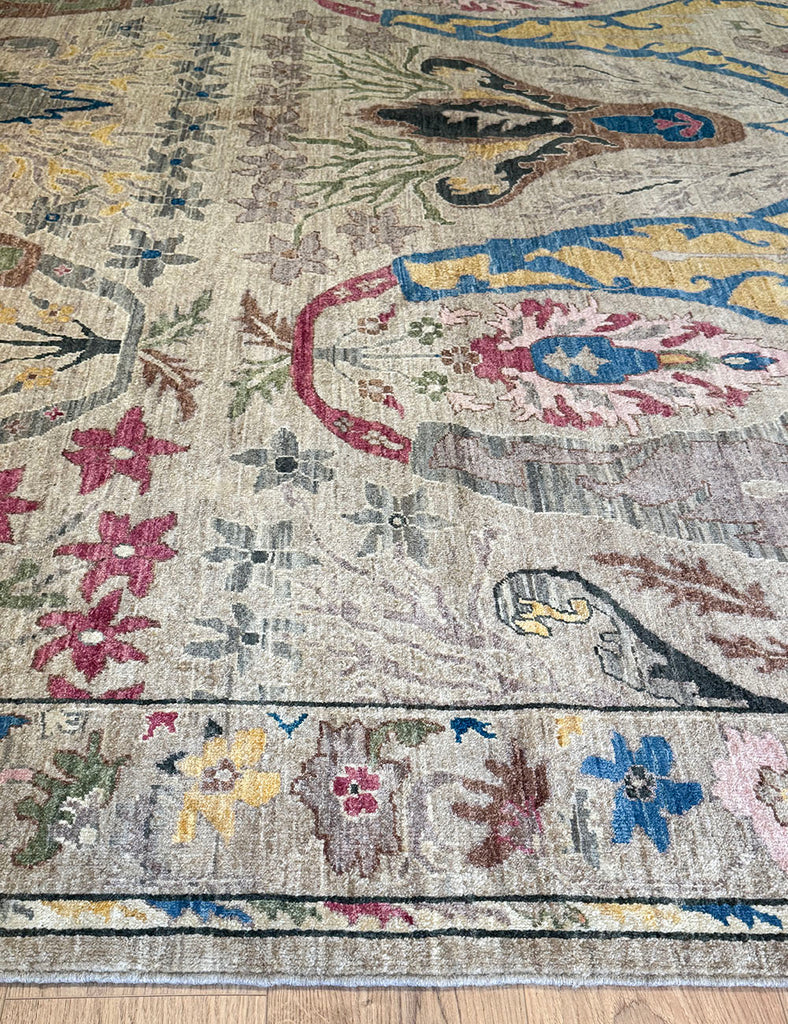 Karakul Rug | 397cm x 300cm | Large Handmade Rugs | Emma Mellor Rugs