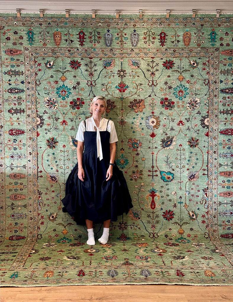 Karakul Rug | 397cm x 309cm | Large Handmade Rugs | Emma Mellor Rugs