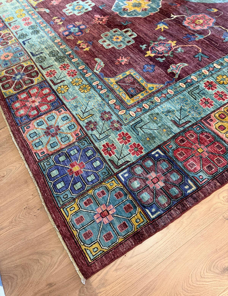 Khotan Rug | 426cm x 299cm | Large Handmade Rugs | Emma Mellor Rugs
