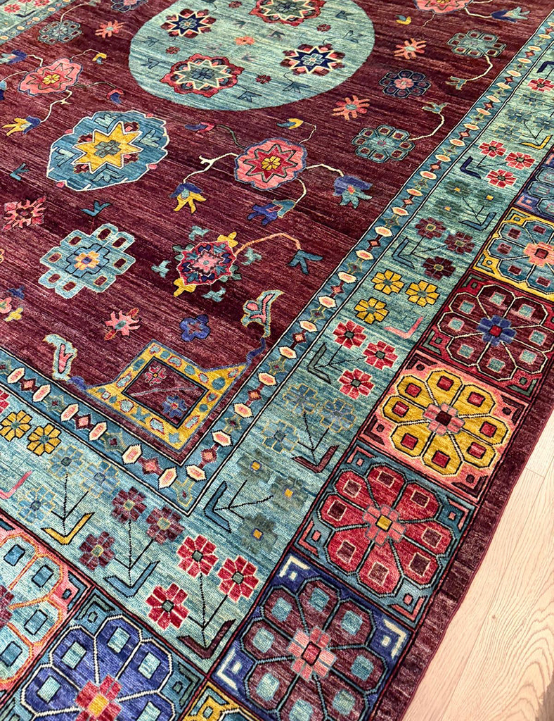 Khotan Rug | 426cm x 299cm | Large Handmade Rugs | Emma Mellor Rugs
