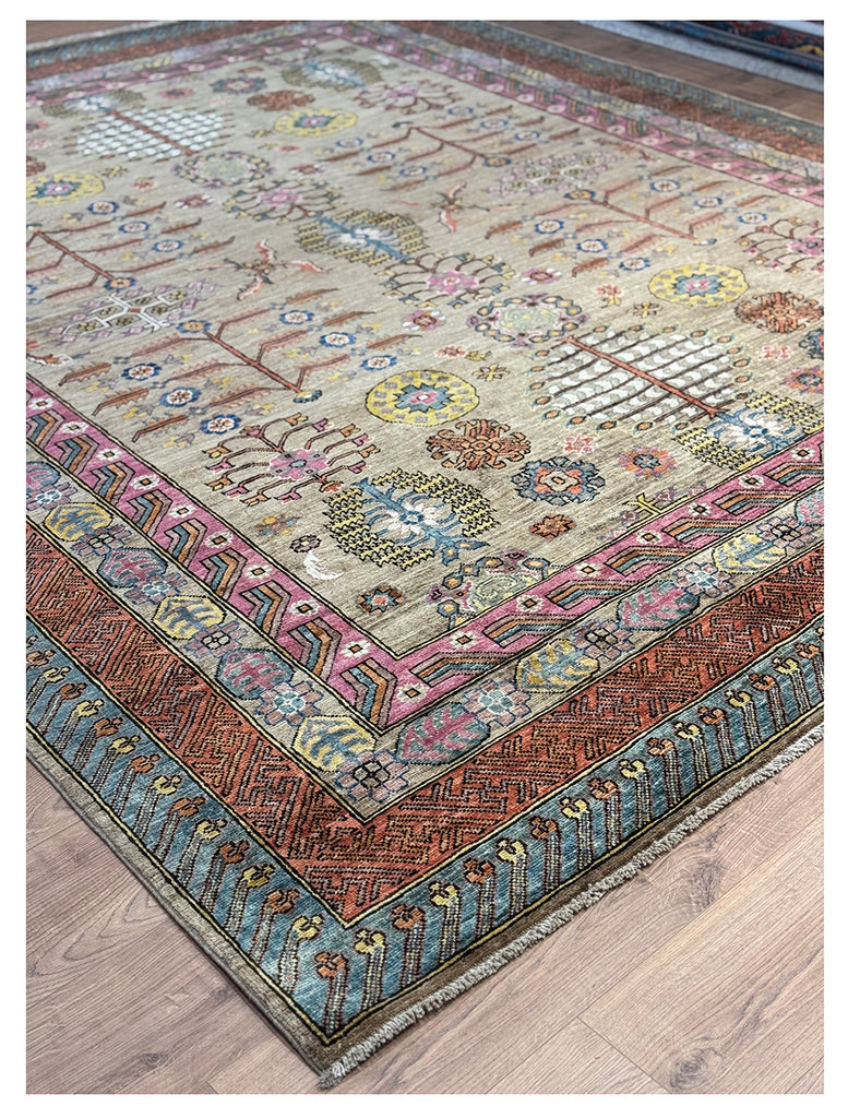 Tobacco Khotan Rug | 310cm x 250cm | Rugs | Emma Mellor Handmade Rugs