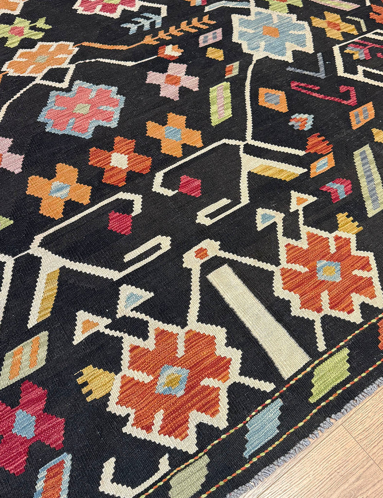 Chalk Kilim Rug | 297cm x 257cm | Kilims | Emma Mellor Handmade Rugs