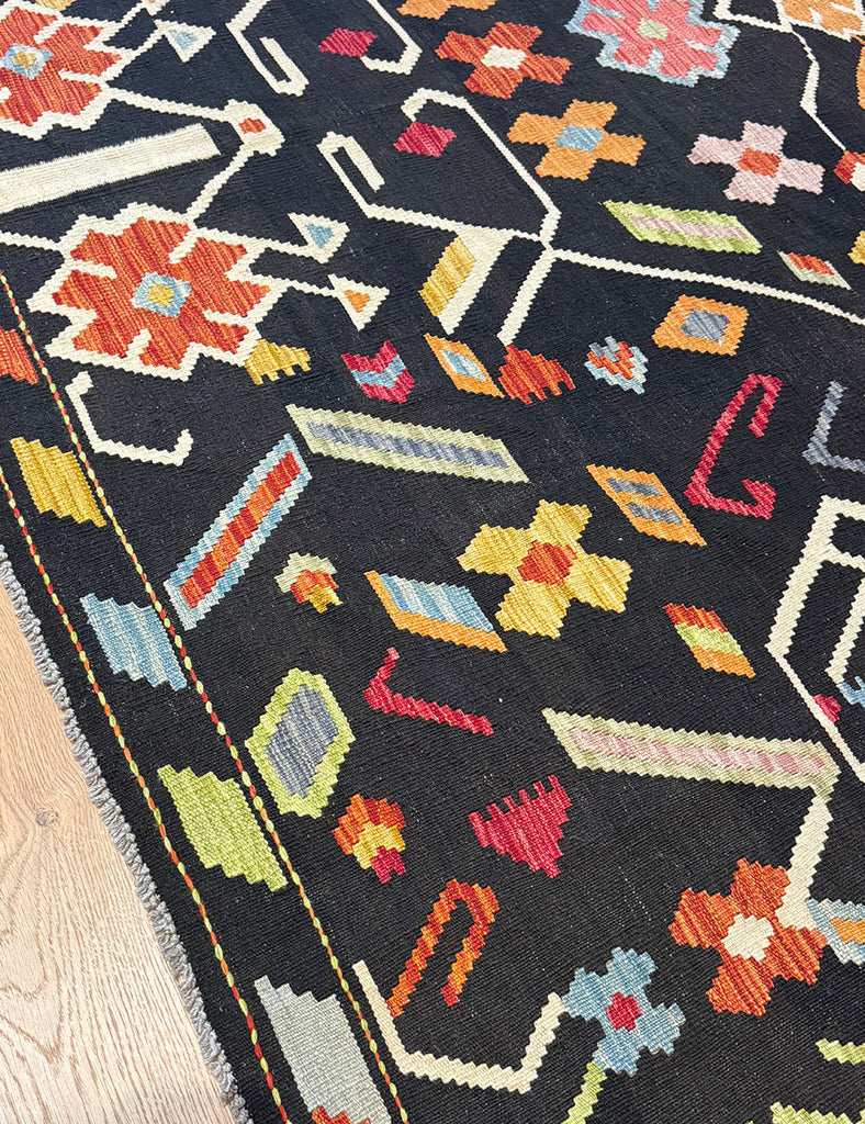 Chalk Kilim Rug | 297cm x 257cm | Kilims | Emma Mellor Handmade Rugs