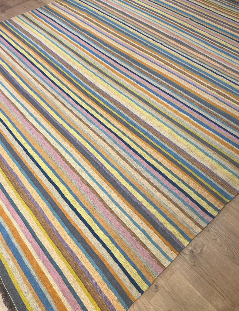 Scandinavian Design Ingaborg Kilim | 300cm x 245cm | Emma Mellor Rugs